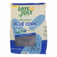Late July Snacks Organic Blue Corn Thin and Crispy Tortilla Chips