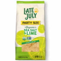 Late July Snacks Organic Sea Salt and Lime Thin and Crispy Tortilla Chips