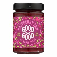 Good Good - Jam Raspberry No Sugar - Case of 6-12 OZ