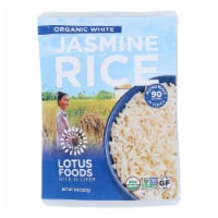 Lotus Foods - Rice White Jas Pouch - Case of 6-8 OZ
