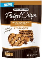 Pretzel Crisps Milk Chocolate and Caramel Pretzel Drizzlers