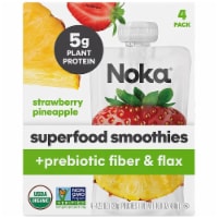 Noka - Superfoods Smthe Strw Pine - Case of 6-4 PACK