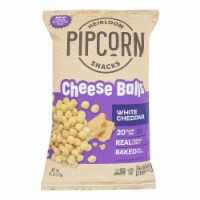 Pipcorn White Cheddar Cheese Balls