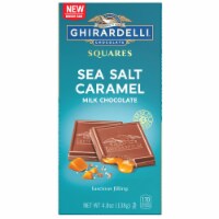 Ghirardelli - Bar Milk Chocolate Sea Salt Caramel - Case of 10-4.8 OZ