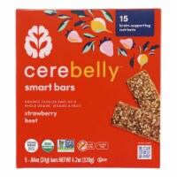 Cerebelly - Smart Bar strawberry Beet - Case of 6-4.2 OZ