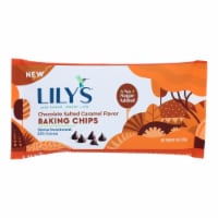 Lily`s - Baking Chip Salted Caramel - Case of 12-9 OZ