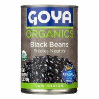 Goya - Beans Blck Low Sodium - Case of 24-15.5 OZ
