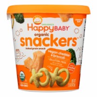 Happy Baby - Snckr Ched Broc - Case of 6-1.5 OZ
