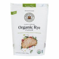 King Arthur Baking Company - Flour Organic Rye - Case of 4-48 OZ