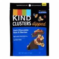 Kind - Cluster Dipped Dark chocolate Nut/berry - Case of 8-4 OZ