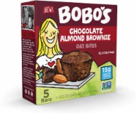 Bobo's - Oat Bars Oat Bite Chocolate Almond Brownie - Case of 6-5 - 1.3 OZ