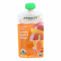 Sprout Foods Inc - Baby Food Carot Apl&mngo - Case of 12 - 3.5 OZ