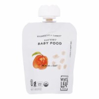 White Leaf Provisions - Baby food Peach & Oat - Case of 6-90 GRM