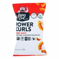 Lesser Evil - Power Curls Fiery Hot - Case of 9-4 OZ