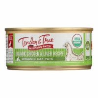 Tender & True Cat Food, Chicken And Liver - Case of 24 - 5.5 OZ
