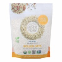 One Degree Organic Foods - Sprouted Oats Rolled - Case of 4 - 45 OZ