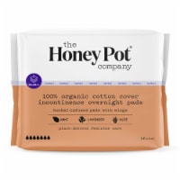The Honey Pot - Pad Incontinence Night Hrbl - 1 Each-16 CT