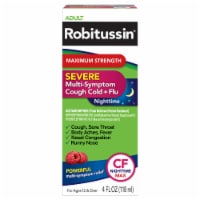 Robitussin - Multi-Symptom Cough, Cold and Flu - 1 Each-4 FZ