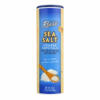 Reese Seasonings, Sea Salt, Coarse Crystals - Case of 12 - 24 OZ