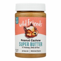 Wild Friends Peanut Cashew Super Butter - Case of 6 - 16 OZ
