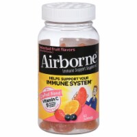 Airborne - Airborne Gummy Assorted Fruit - 1 Each-63 CT