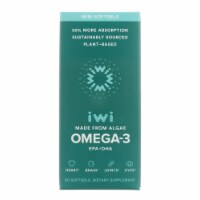 Iwi - Supp Alg Omega 3 Mini Sg - 1 Each-60 SGEL