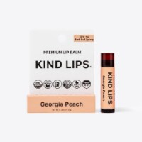 Kind Lips - Lp Balm Ga Peach 12pk - Case of 12-.15 OZ