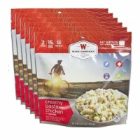 6ct Pack - Outdoor Creamy Pasta and Vegetables with Chicken (2 Serving Pouch)