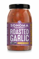 Sonoma Gourmet Organic Pasta Sauce - Roasted Garlic - Case of 6 - 25 oz.