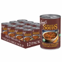 Amy's - Soup Red Bean Veg - Case of 12-14 OZ