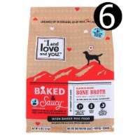 I And Love And You - Dog Food Baked Saucy Beef - Case of 6 - 4 LB