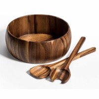 Large Salad Bowl with Servers