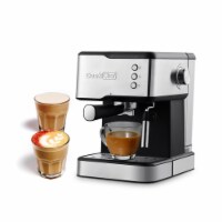 20 Bar Espresso Maker,950W Detachable frothing nozzle,1.5L detachable transparent water tank