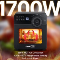 Geek Chef Air Fryer Oven Toaster 4 Slice Toaster Convection Airfryer Countertop Oven, Roast