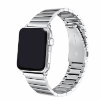 Felix Silver Stainless Steel Band for Apple Watch Series 1,2,3,4,5,6 & SE - Sizr 38mm/40mm