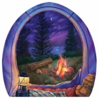 Sticker Art 470169 Tentview Campfire Sticker