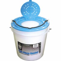 Challenge Plastics 50165 10 Quart Bait Bucket - 2 Piece