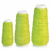 Spool Of Yarn Vase (Set of 6) 7 , 9 , 10.5 H Dolomite