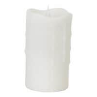 Simplux LED Dripping Candle w/Moving Flame (Set of 2)3 Dx5 H