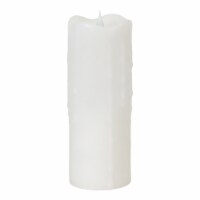 Simplux LED Dripping Candle w/Moving Flame (Set of 2)  3 D x 9 H