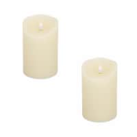 Simplux Designer Melted Candle (Set of 2) 5.5 H