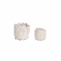 Floral Pot (Set of 4) 5 H, 7 H Porcelain