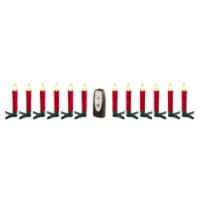 LED Clip On Taper Candle (Set of 24) 4.5 H Plastic