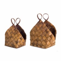 Basket (Set of 4) 14.5  x 18 H, 18.25  x 21 H Metasequoia