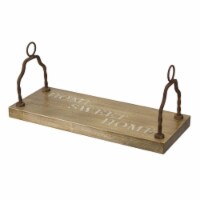 Home Sweet Home Swing (Rope Not Included) 23.5 L Wood/Iron