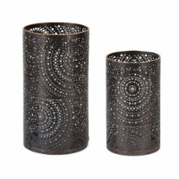 Candle Holder (Set of 4) 8 H, 10 H Metal