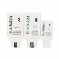 Billy Jealousy 22056683 Full Size Shave Trio, Face Clean Moisturizer & Shave Cream