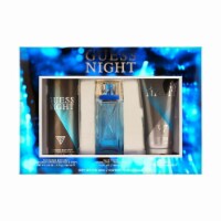 Guess 22096160 Night Mens 3.4 EDT, 6.0 Body Spray & 6.7 Shower Gel Gift Set