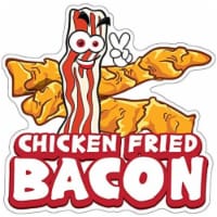 SignMission Chicken Fried Bacon 24 in. Decal Concession Stand Food Truck Sticker