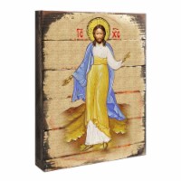 G.DeBrekht 85051-16 Jesus Icon Painting on Gold-Plated Wooden Block